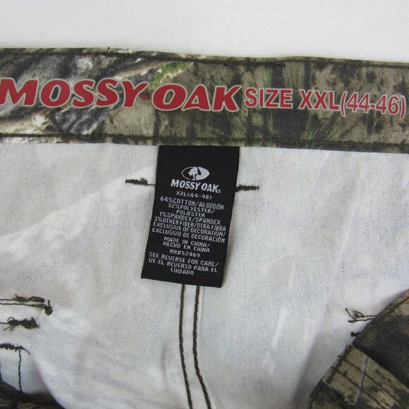 Mossy Oak Men's Cargo Pocket Hunting Pant Elastic Waist Zip Pocket XXL (44-46) - Picture 10 of 10